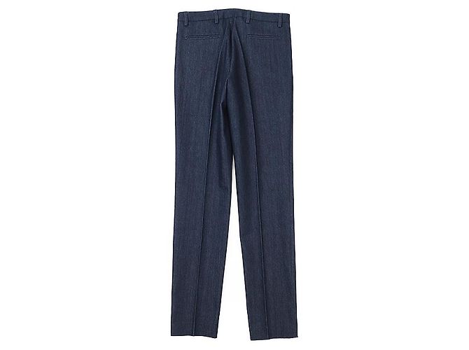 Pantalones de denim y algodón Moncler Azul - vista 4