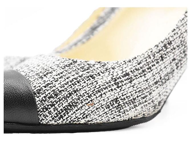 Chanel Tweed High Heel Pumps Mehrfarben - Ansicht 4