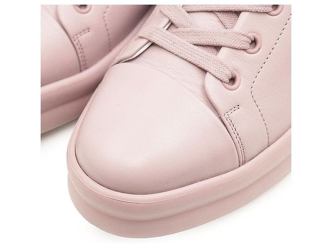 Hermès Hermes Happy Leder-Sneaker Lila - Ansicht 2