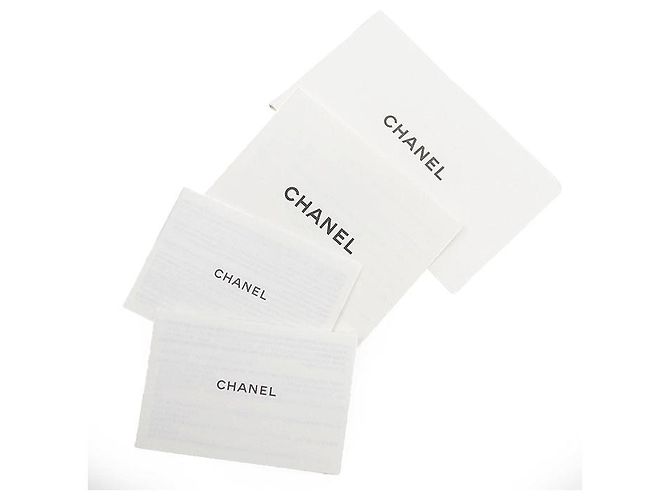 Mocassini in denim Chanel Blu - vista 12