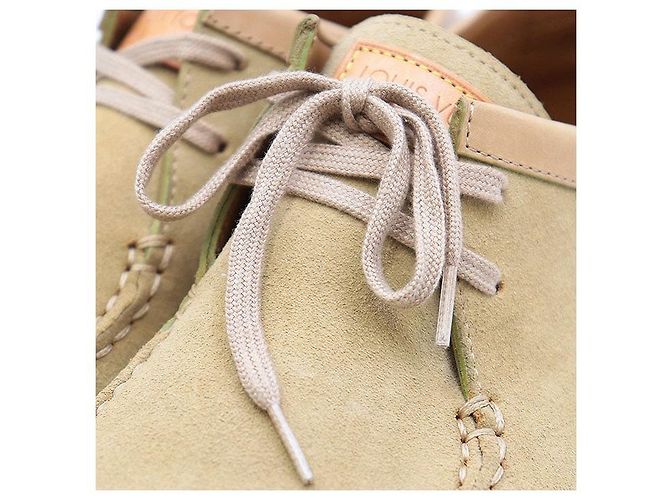 Mocassini da guida in scamosciato Louis Vuitton Beige - vista 11