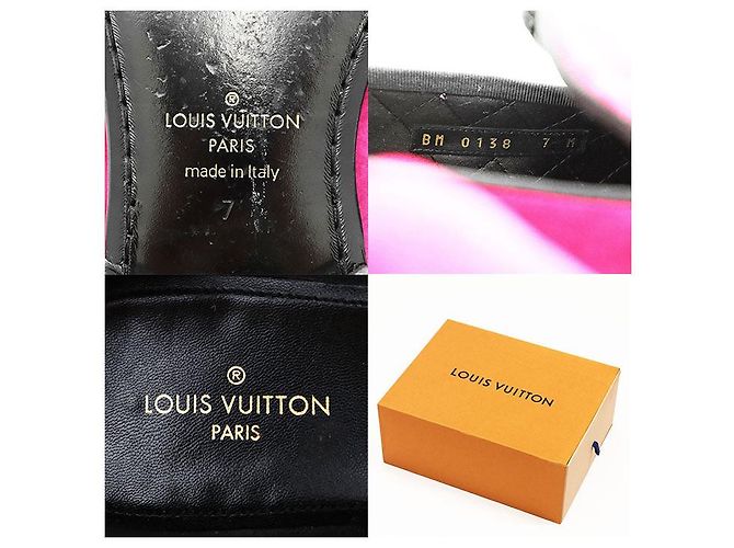 Mocassini in velluto Louis Vuitton Rosa - vista 10
