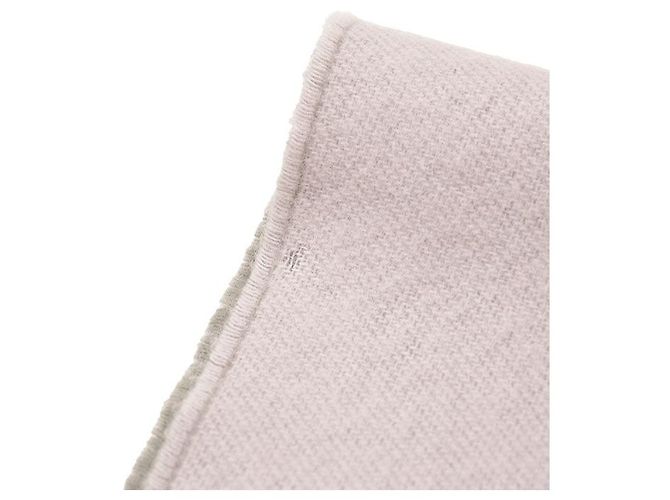 Sciarpa Reykjavik Monogram in cashmere Louis Vuitton Marrone Rosa Grigio Cachi - vista 9