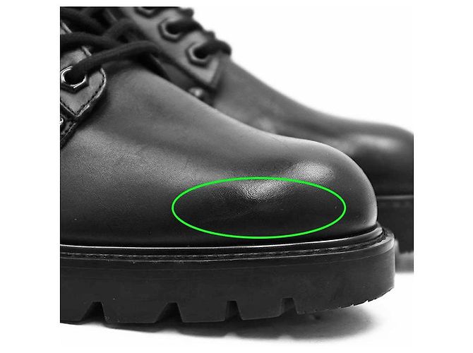 Botas de cuero Louis Vuitton Oberkampf Line Negro - vista 13