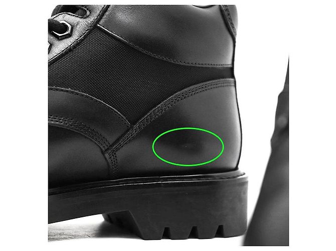 Botas de cuero Louis Vuitton Oberkampf Line Negro - vista 17