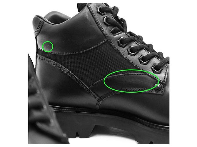 Botas de cuero Louis Vuitton Oberkampf Line Negro - vista 18