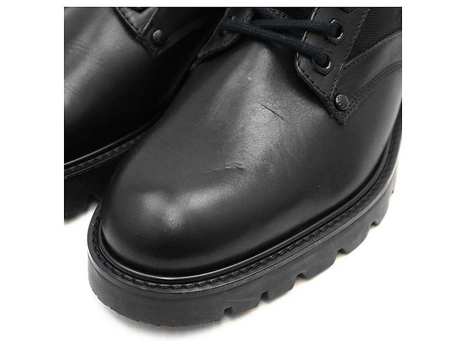 Botas de cuero Louis Vuitton Oberkampf Line Negro - vista 3