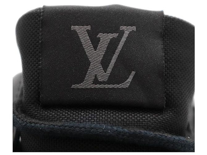 Botas de cuero Louis Vuitton Oberkampf Line Negro - vista 4