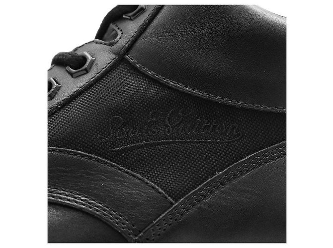 Botas de cuero Louis Vuitton Oberkampf Line Negro - vista 6