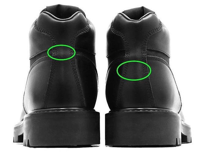 Botas de cuero Louis Vuitton Oberkampf Line Negro - vista 7