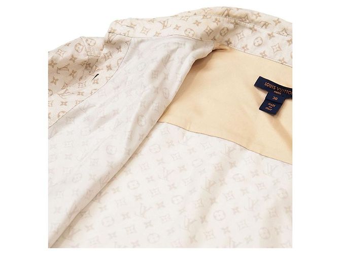 Camicia in seta Louis Vuitton Monogram D'oro - vista 17