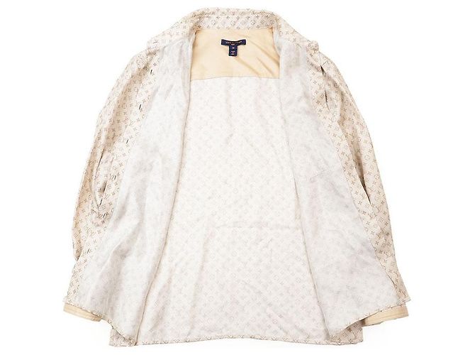Camicia in seta Louis Vuitton Monogram D'oro - vista 8