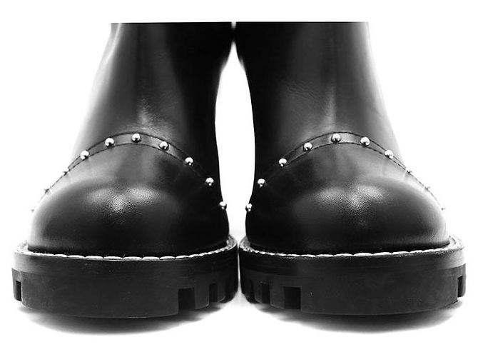 Stivaletti in pelle Star Trail Line Louis Vuitton Nero - vista 12
