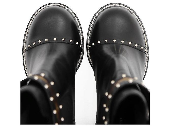 Stivaletti in pelle Star Trail Line Louis Vuitton Nero - vista 13