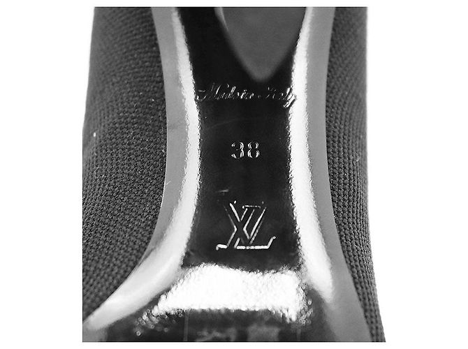 Louis Vuitton Silhouette Line Strickknöchelstiefel Schwarz - Ansicht 10
