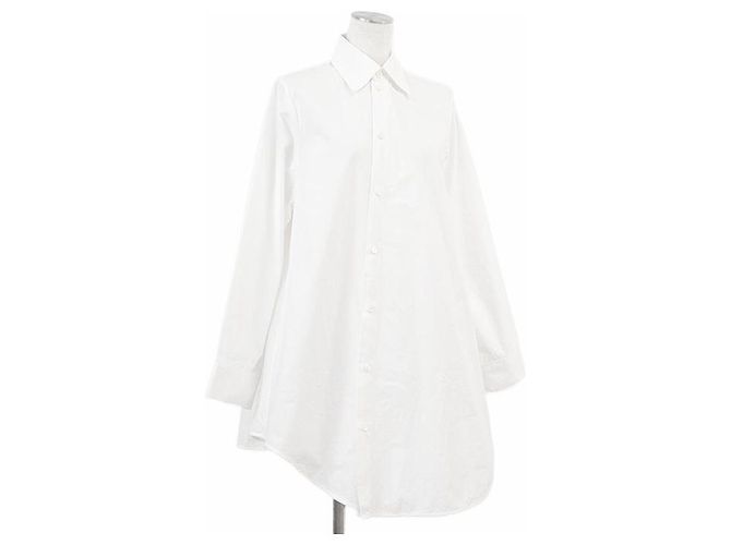Loewe Besticktes Baumwoll-Hemdkleid Weiß - Ansicht 11