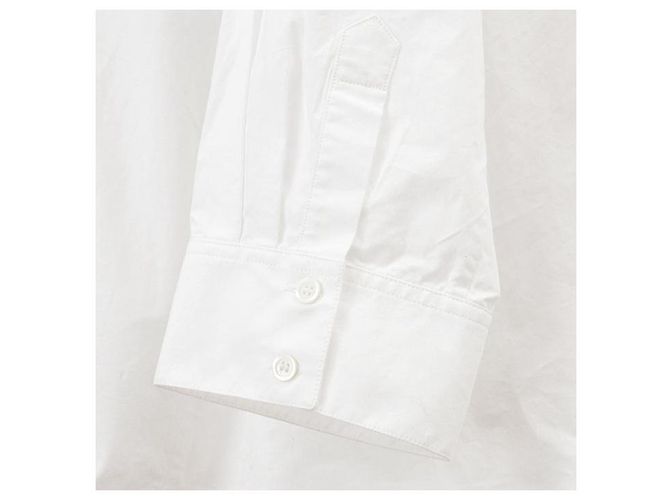 Loewe Besticktes Baumwoll-Hemdkleid Weiß - Ansicht 13