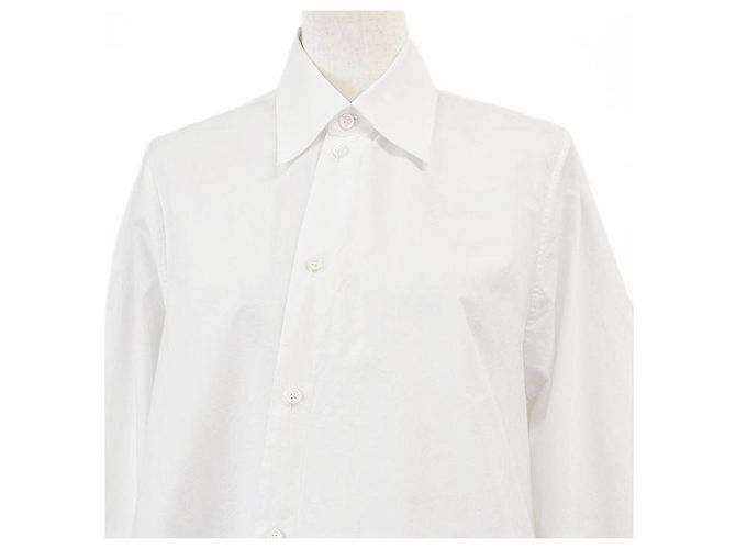 Loewe Besticktes Baumwoll-Hemdkleid Weiß - Ansicht 2