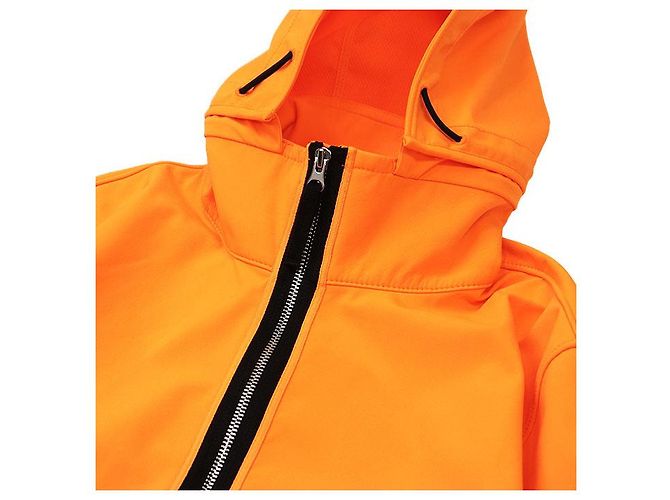 Chaqueta con capucha Stone Island Lightsoftshell-R Naranja - vista 12