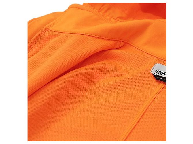 Chaqueta con capucha Stone Island Lightsoftshell-R Naranja - vista 9