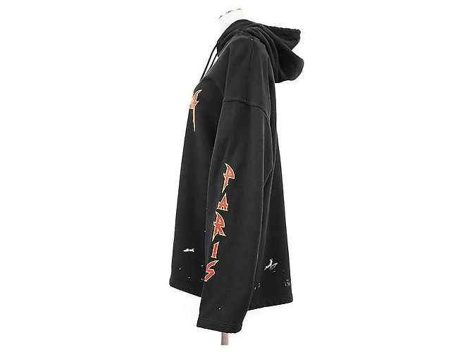 Sudadera con capucha Balenciaga UNIFIT de algodón Negro - vista 15
