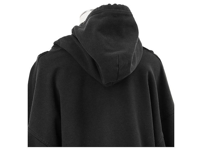 Sudadera con capucha Balenciaga UNIFIT de algodón Negro - vista 20