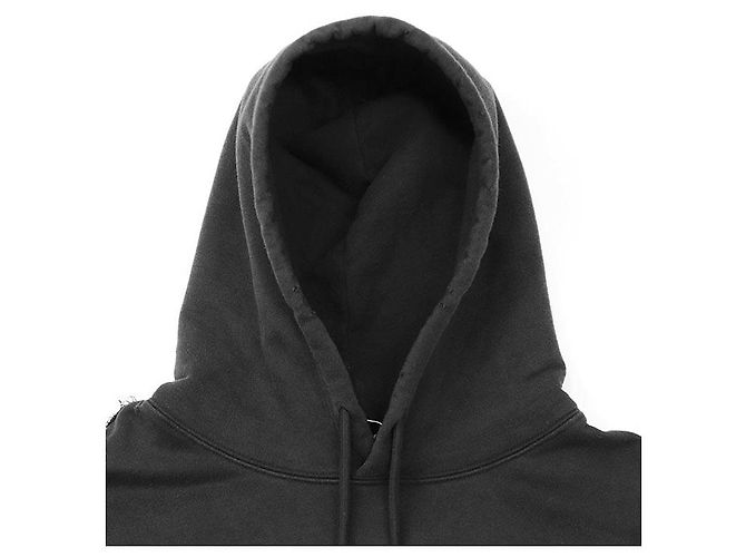 Sudadera con capucha Balenciaga UNIFIT de algodón Negro - vista 5