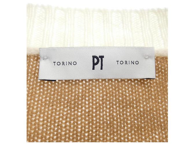 Autre Marque PT TORINO Strickware Weiß - Ansicht 4