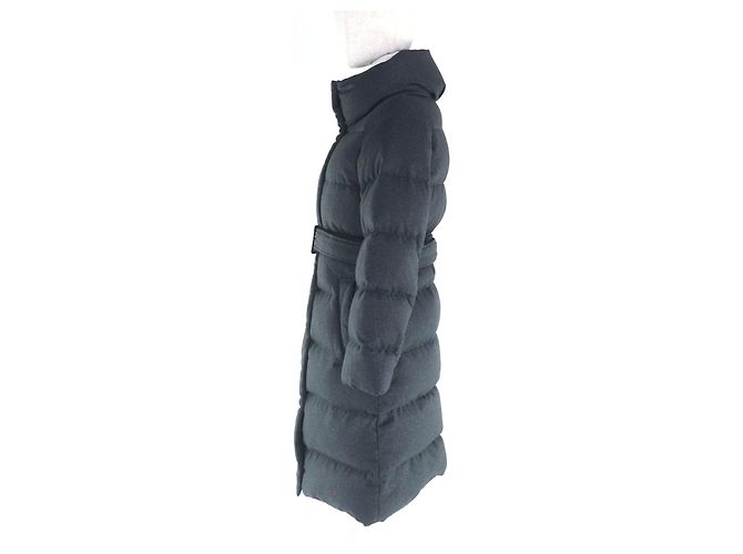 Autre Marque Abrigo de nailon con relleno de plumón Mackintosh Castaño Gris antracita - vista 2