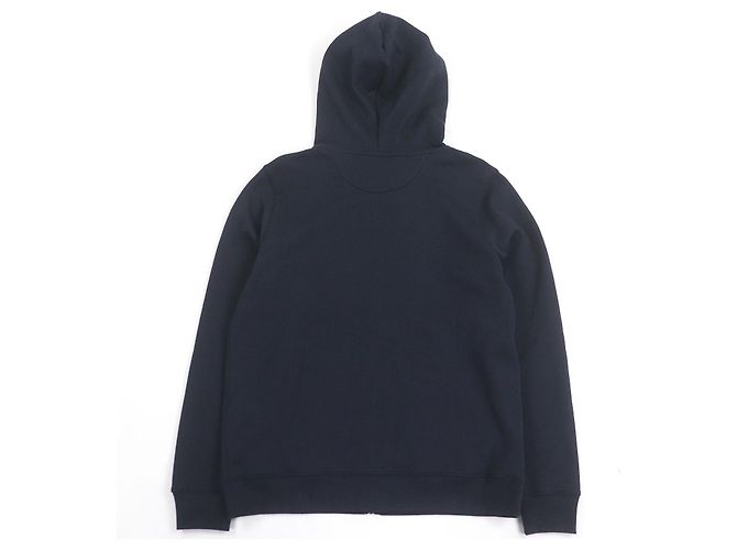 Valentino Logo-Print Baumwoll-Hoodie Blau Marineblau - Ansicht 4
