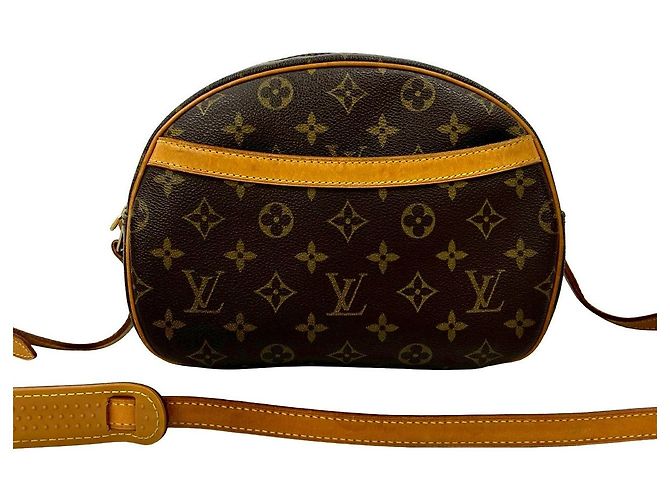 Bolso de hombro de piel Louis Vuitton Monogram Castaño - vista 2