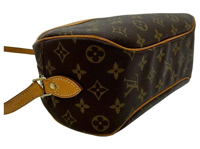 Bolso de hombro de piel Louis Vuitton Monogram Castaño - vista 8