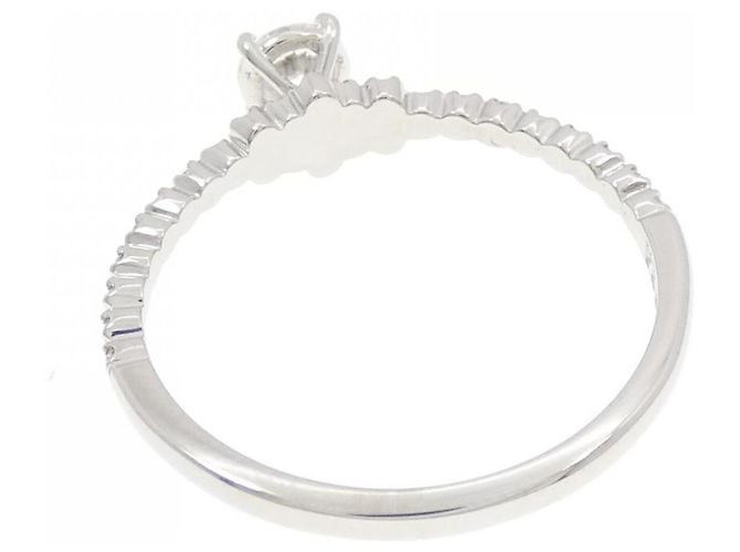 Autre Marque AHKAH Platin-Diamantring Silber - Ansicht 3