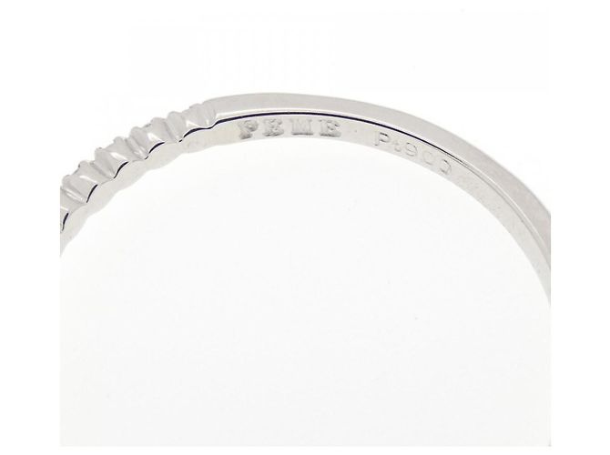 Autre Marque AHKAH Platin-Diamantring Silber - Ansicht 4