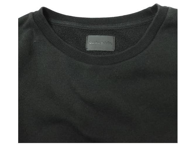 Autre Marque Danke Schon gebürsteter Baumwoll-Polyester-Sweatshirt Schwarz - Ansicht 4