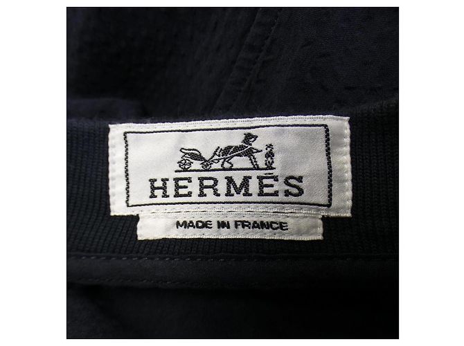 Hermès Giacca di lana Hermes Blu Blu navy - vista 4