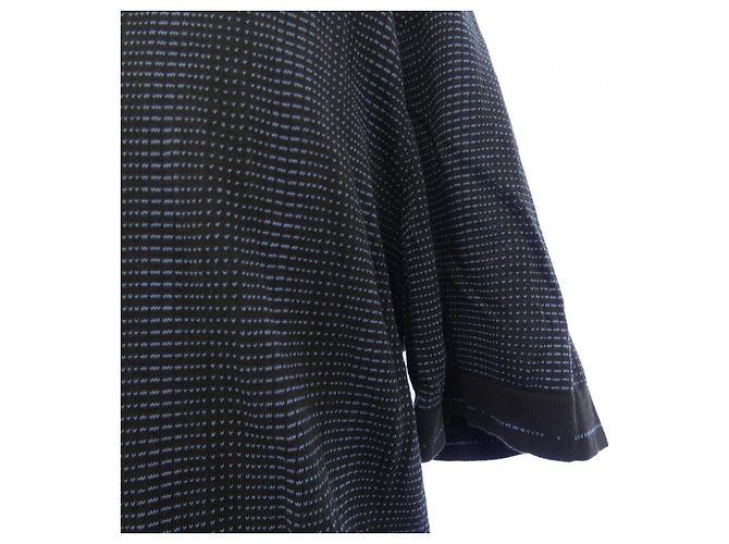 Hermès Polo de algodão Hermes Marrom Azul - vista 6