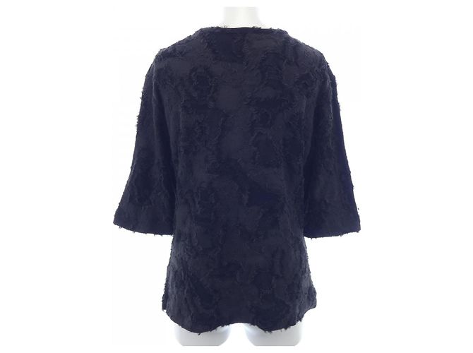 Top de punto Chanel Negro - vista 2