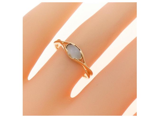Autre Marque 4°C Moonstone Au750 Ring Golden - Ansicht 5