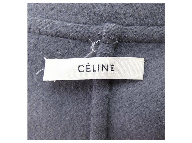 Céline Abrigo Celine 100% Cachemira Castaño - vista 4