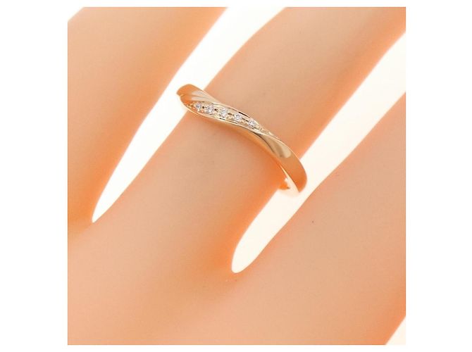 Autre Marque 4°C K10 Roségold Diamantring Pink - Ansicht 5
