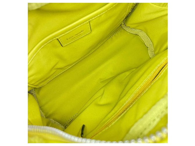 Borsa kate spade Apres Chic Faux Shearling Verde - vista 9
