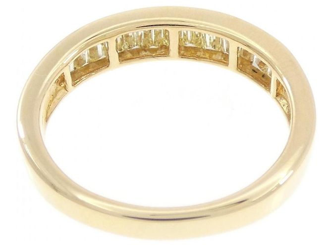 Autre Marque GSTV Au750 Diamond Ring Ring Golden - Ansicht 3
