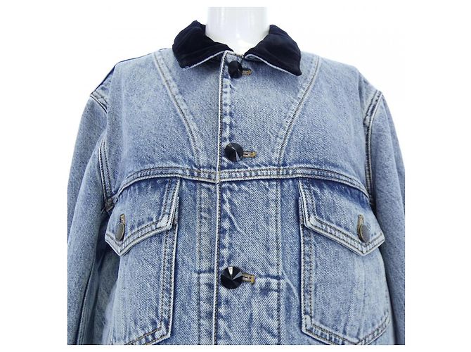 Giacca in denim Louis Vuitton Blu - vista 5