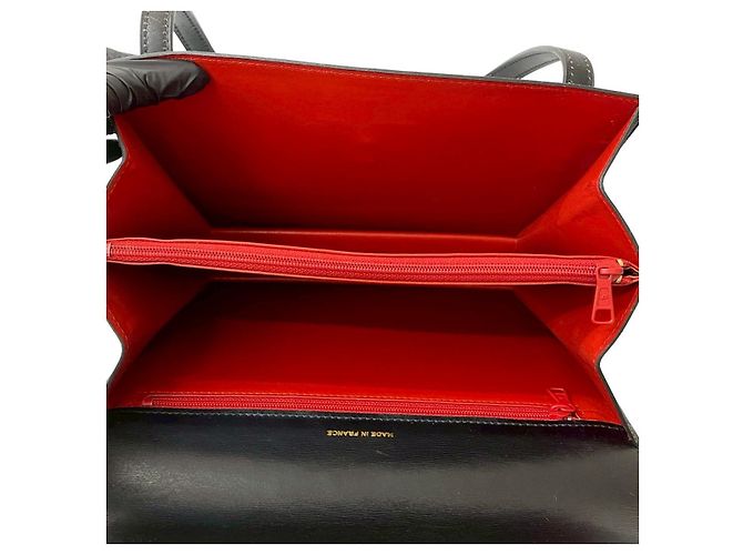 Céline Borsa CELINE in pelle di vitello Nero - vista 10