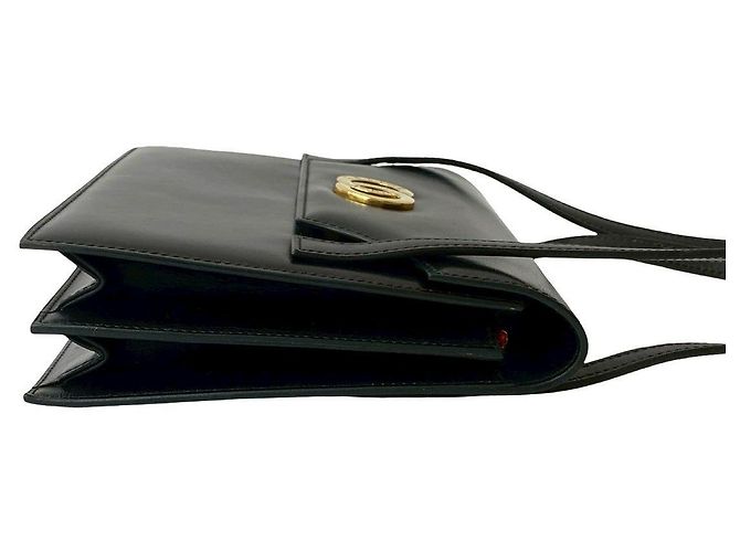 Céline Borsa CELINE in pelle di vitello Nero - vista 7