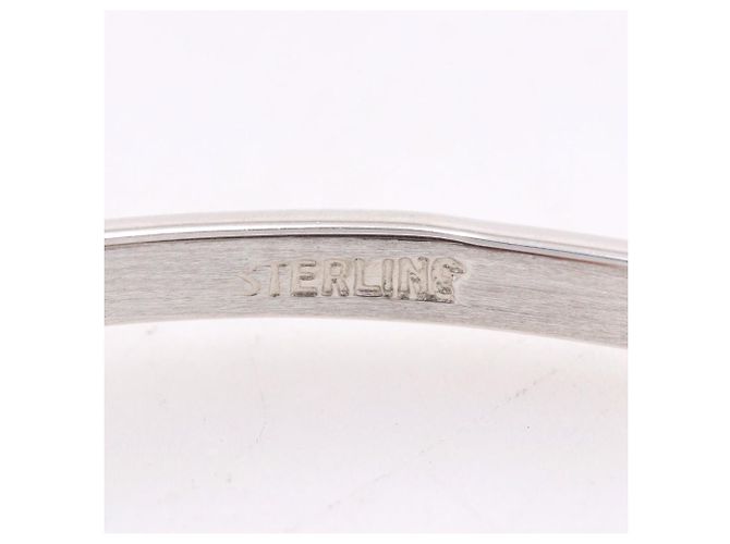 Bracciale rigido Tiffany & Co. Hook & Eye in Argento925 e Oro Giallo K14 - vista 5