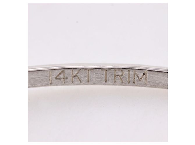Bracciale rigido Tiffany & Co. Hook & Eye in Argento925 e Oro Giallo K14 - vista 6