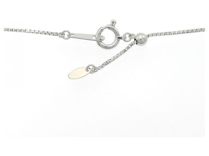 Autre Marque Collana Fiore in Diamante Pt900 Au750 Pt850 Argento - vista 5
