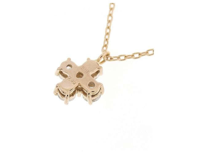 Autre Marque Collana con Diamanti Au750 Rosa - vista 4